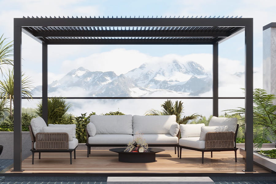 Embrace Modern Simplicity with Pergolas